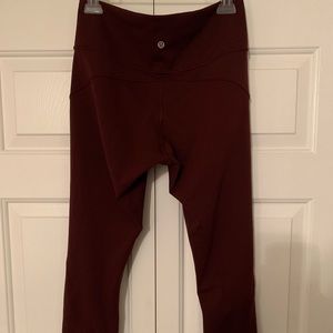 Lululemon In Movement Tights 7/8 length